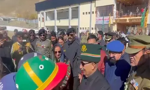 LG Ladakh ने द्रास में चौथे एलजी हॉर्स पोलो कप और लद्दाख के पहले पोलो स्टेडियम का उद्घाटन किया