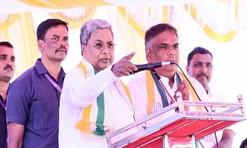 कर्नाटक के CM सिद्धारमैया ने शिगगांव में भाजपा की पारिवारिक राजनीति पर निशाना साधा