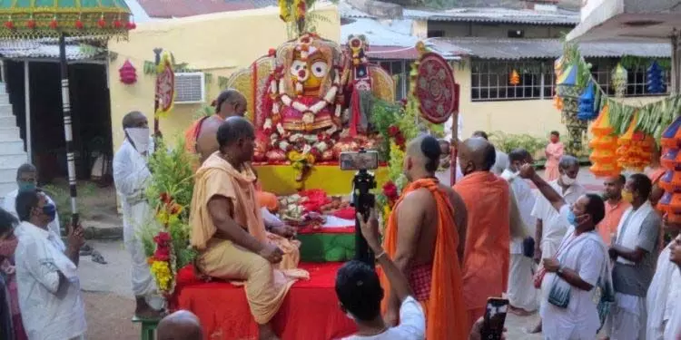 इस्कॉन भुवनेश्वर ने ह्यूस्टन इकाई ने रथ यात्रा की योजना असमय रद्द कर दी