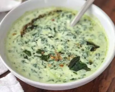 Spinach रायता रेसिपी