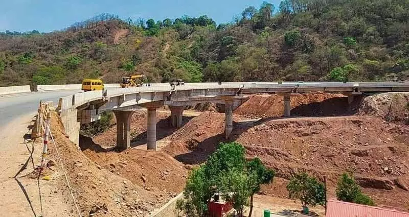 NHAI शिमला-कांगड़ा राजमार्ग खंड का काम पूरा होने के करीब