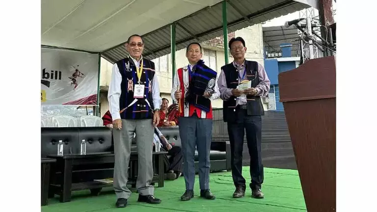 Nagaland : तोखु एमोंग के दूसरे दिन स्वदेशी खेलों का आयोजन