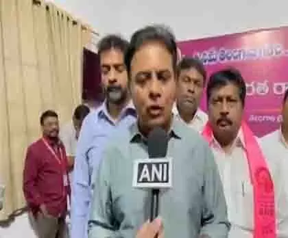 BRS नेता KTR ने सुंकीशाला दुर्घटना को लेकर मेघा इंजीनियरिंग के खिलाफ कार्रवाई की मांग की