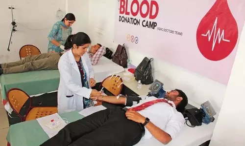 DUPGSU के सहयोग से  रक्तदान शिविर का आयोजन