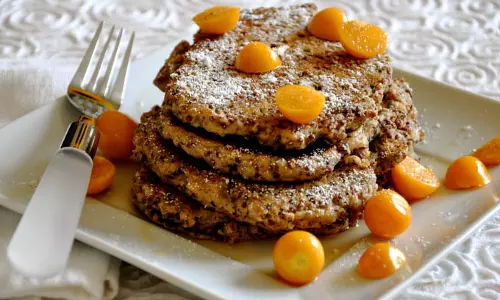 Quinoa पैनकेक रेसिपी
