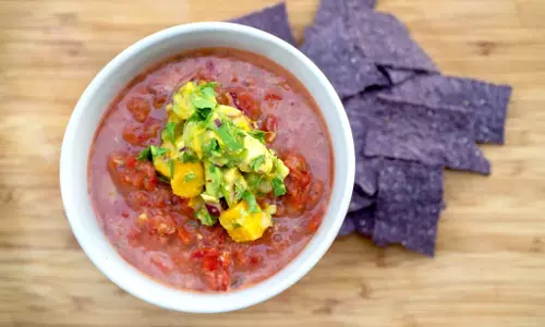 Gazpacho साल्सा रेसिपी Gazpacho साल्सा रेसिपी