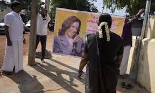 तमिलनाडु के गांव ने कमला हैरिस की सफलता के लिए प्रार्थना की तमिलनाडु के गांव ने कमला हैरिस की सफलता के लिए प्रार्थना की