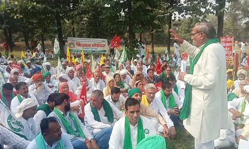 Haryana के किसानों ने सरकार को दी धमकी, मांगें मान लो या आंदोलन का सामना करो