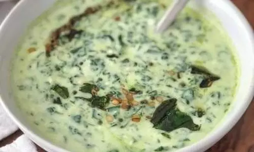 Spinach रायता रेसिपी