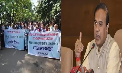 Assam : सेव दिघालीपुखुरी फोरम ने फ्लाईओवर निर्माण के लिए