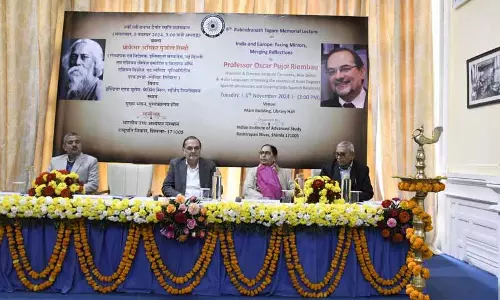 IIAS-शिमला ने रवीन्द्रनाथ टैगोर पर स्मारक व्याख्यान का आयोजन किया IIAS-शिमला ने रवीन्द्रनाथ टैगोर पर स्मारक व्याख्यान का आयोजन किया