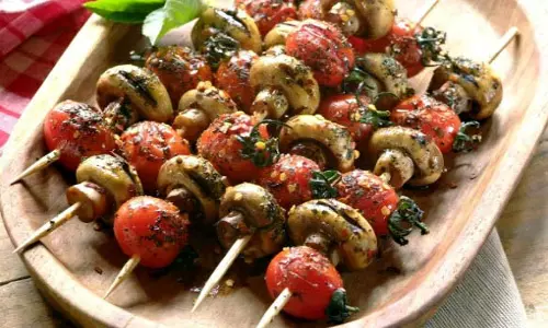 Mushroom कबाब रेसिपी