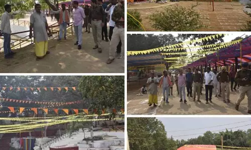 CG में छठ पूजा, घाटों का कलेक्टर और एसपी ने लिया जायजा