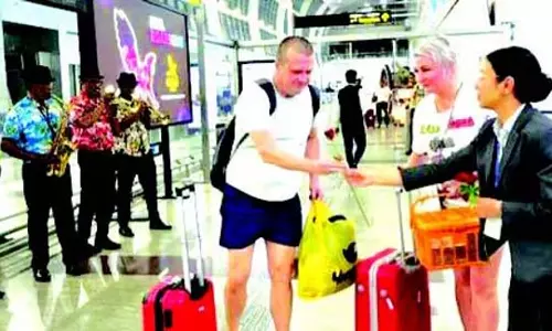 Dabolim हवाई अड्डे पर पर्यटन सीजन की पहली चार्टर उड़ान शुरू हुई