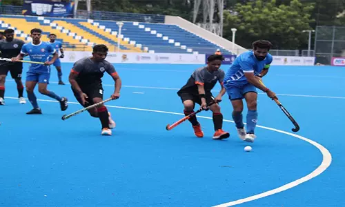 इन टीमों ने 14वीं Hockey India सीनियर पुरुष राष्ट्रीय चैंपियनशिप के तीसरे दिन जीत हासिल की इन टीमों ने 14वीं Hockey India सीनियर पुरुष राष्ट्रीय चैंपियनशिप के तीसरे दिन जीत हासिल की