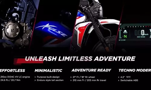 EICMA 2024 में Hero Xpulse 210 का अनावरण, ज़्यादा पावर वाला एकदम नया इंजन मिला