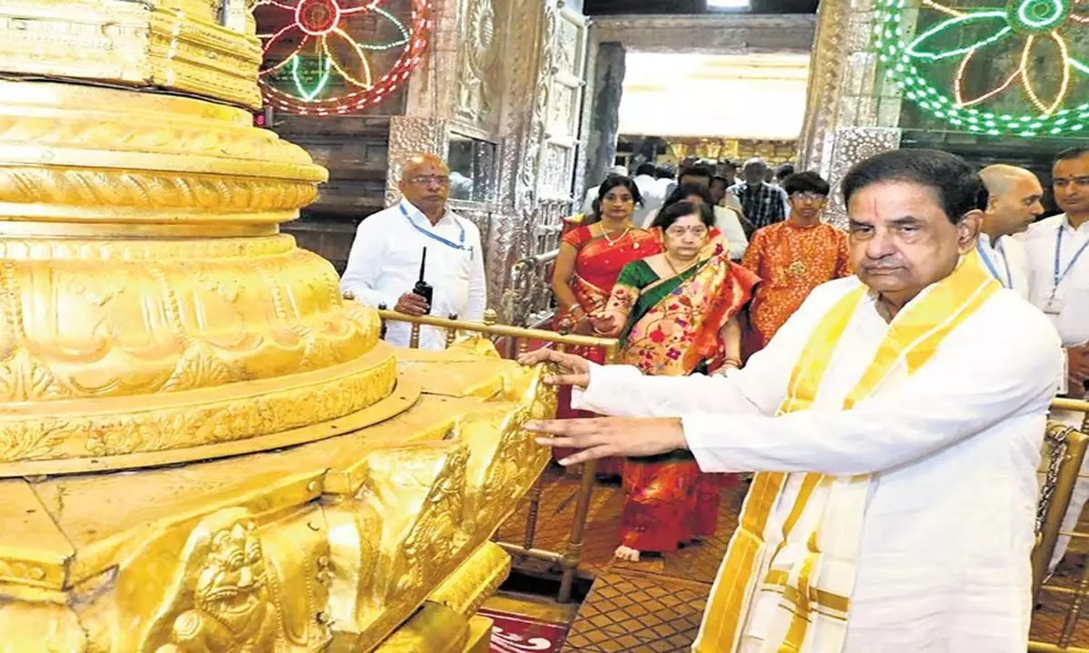 Andhra: श्रीवारी मंदिर की सुरक्षा सर्वोच्च प्राथमिकता