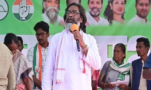 CM Hemant Soren ने भाजपा पर निशाना साधा