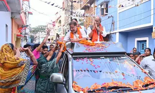 रायपुर दक्षिण में कमल खिलाने सुनील सोनी का जनसंपर्क जारी