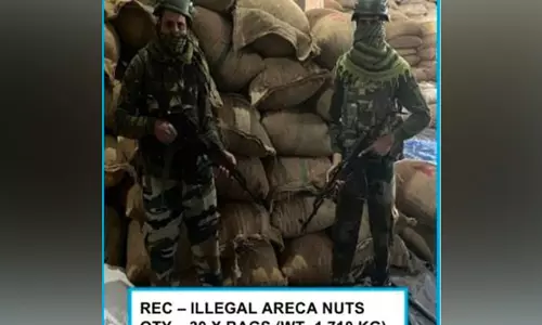 Mizoram: असम राइफल्स ने चंफई में 1.01 करोड़ रुपये की हेरोइन और अवैध सुपारी बरामद की, तीन गिरफ्तार
