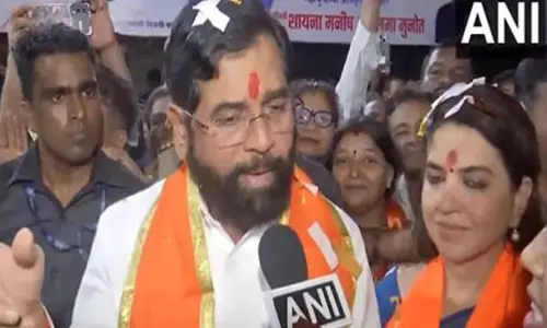 झूठे वादे, संविधान पर बयानबाजी काम नहीं आएगी: CM Eknath Shinde ने कांग्रेस पर हमला किया झूठे वादे, संविधान पर बयानबाजी काम नहीं आएगी: CM Eknath Shinde ने कांग्रेस पर हमला किया