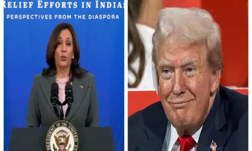 US: कमला हैरिस ने डोनाल्ड ट्रंप को उनकी चुनावी जीत पर बधाई दी US: कमला हैरिस ने डोनाल्ड ट्रंप को उनकी चुनावी जीत पर बधाई दी