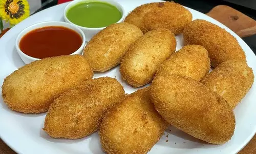 Paneer Potato भरवां ब्रेड रोल रेसिपी