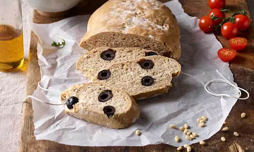 Spelt ऑलिव लोफ रेसिपी