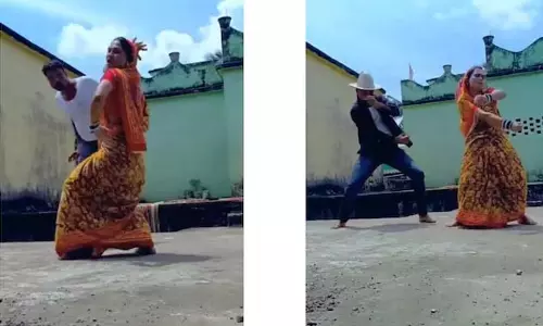 कपल ने किया ऐसा डांस, जमकर वायरल हुआ VIDEO