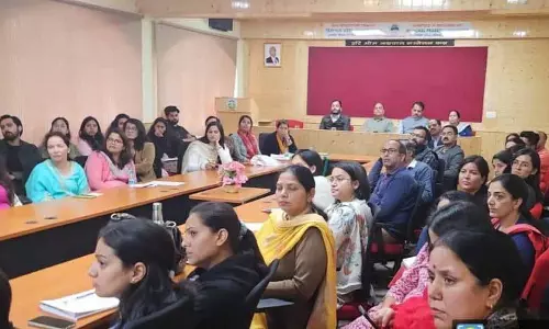 University में लिक्विड क्रोमैटोग्राफी और मास स्पेक्ट्रोमेट्री पर कार्यशाला