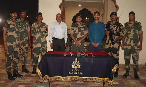 पंजाब: BSF ने अमृतसर सीमा से दो ड्रोन बरामद किए