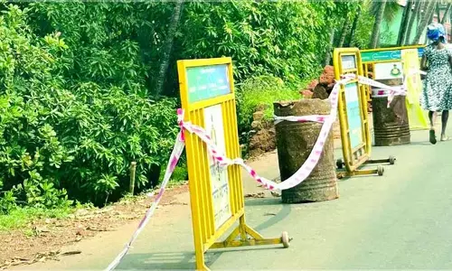 Curtorim के निवासी भड़के, क्योंकि प्रशासन ढही दीवार की मरम्मत करने में विफल रहा