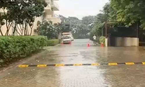 Gurugram: वायु प्रदूषण से राहत दिलाने के लिए  सेक्टर 82 में कृत्रिम बारिश कराई गई