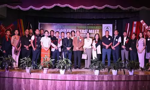 Nagaland : डॉ. मेरो नागा स्टूडेंट्स यूनियन गुवाहाटी के फ्रेशर्स मीट में शामिल