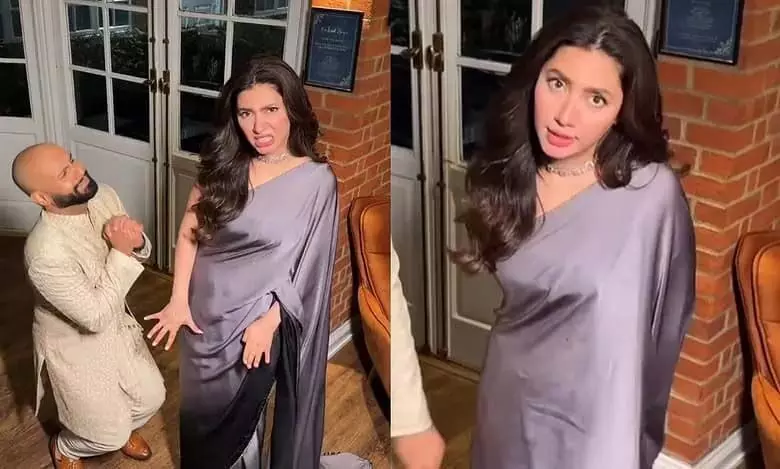 Mahira Khan ने रीक्रिएट किया आमिर खान की फिल्म का सीन