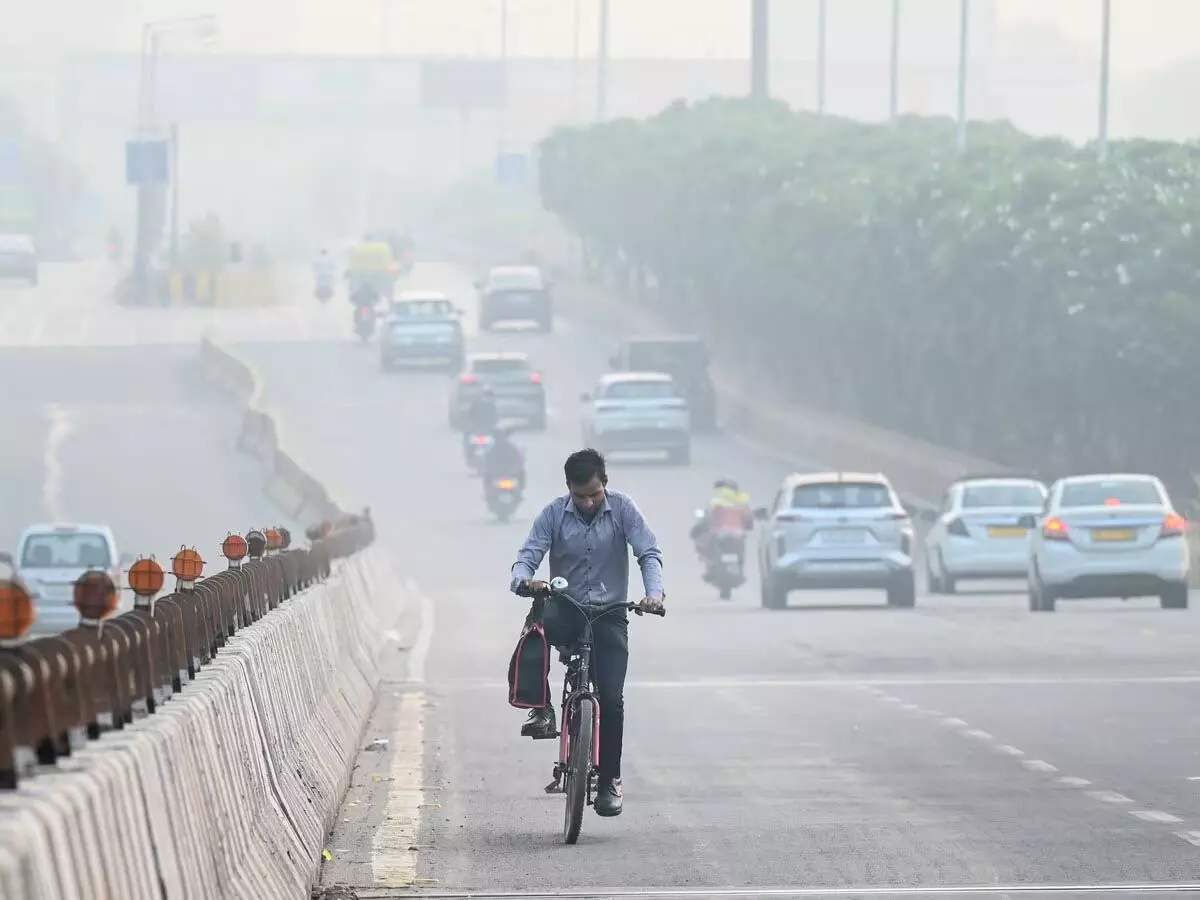 Delhi: बेहद खराब श्रेणी में बरकरार दिल्ली की हवा, 383 दर्ज किया गया औसत AQI