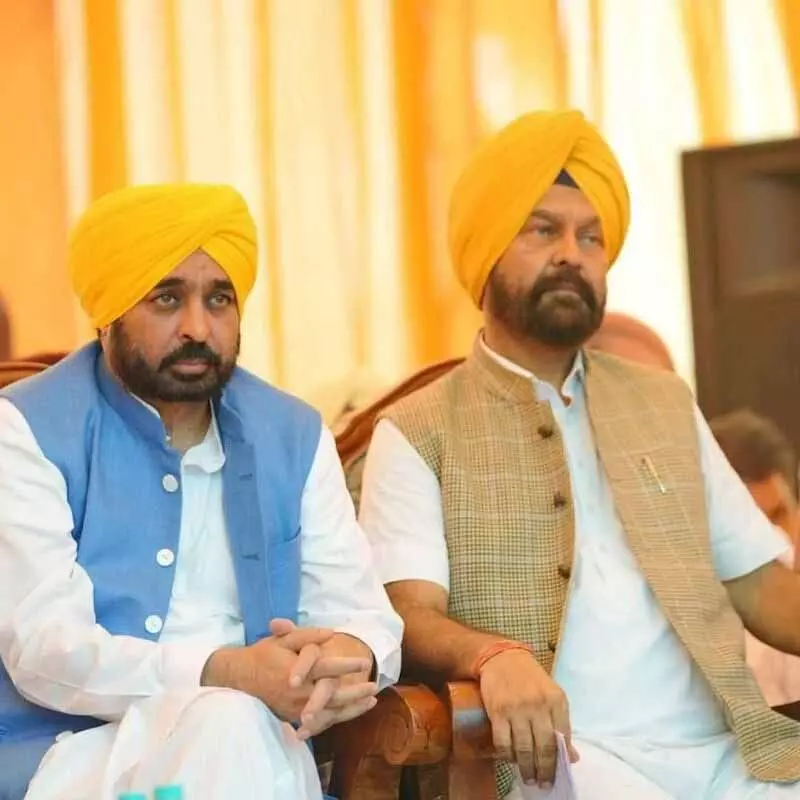 Bhagwant Mann हरदीप सिंह डिंपी ढिल्लों के अभियान का नेतृत्व करते