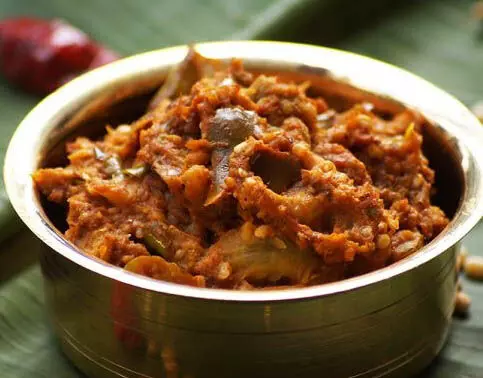 Andhra Brinjal पचड़ी रेसिपी