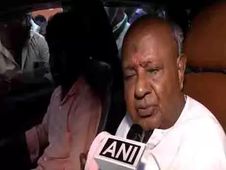 आँसू हमारे परिवार की विरासत हैं: Deve Gowda