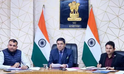 DC किश्तवाड़ ने JJM योजना की प्रगति की समीक्षा की