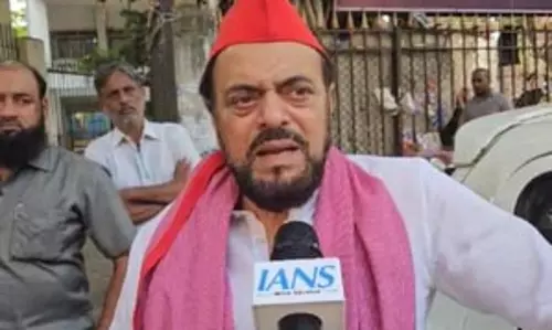 शाहरुख खान को धमकी पर अबू आजमी बोले - सऊदी अरब, दुबई से लेनी चाहिए कानून-व्यवस्था की सीख