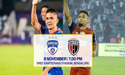 ISL 2024-25: बेंगलुरू एफसी की मेजबानी में नॉर्थईस्ट यूनाइटेड एफसी की मजबूत टीमें आमने-सामने होंगी