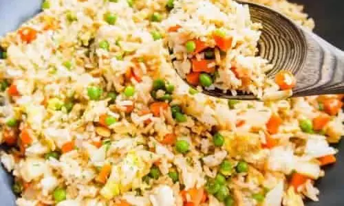 Coconut फ्राइड राइस रेसिपी