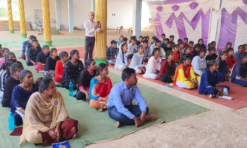 बाबू छोटेलाल श्रीवास्तव कॉलेज में यातायात पाठशाला का आयोजन