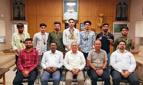 Haryana : कैम्पस नोट्स 8 छात्रों ने कॉलेज का नाम रोशन किया Haryana : कैम्पस नोट्स 8 छात्रों ने कॉलेज का नाम रोशन किया