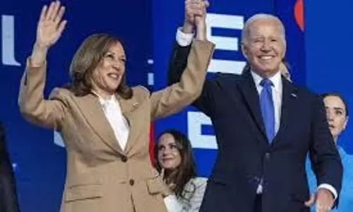 हैरिस लड़ाई जारी रखेंगी: Biden