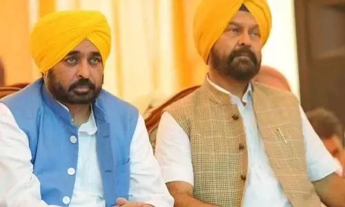 Bhagwant Mann हरदीप सिंह डिंपी ढिल्लों के अभियान का नेतृत्व करते Bhagwant Mann हरदीप सिंह डिंपी ढिल्लों के अभियान का नेतृत्व करते