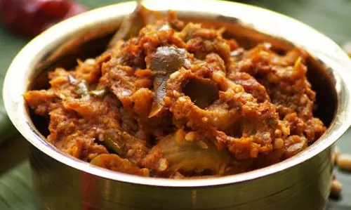 Andhra Brinjal पचड़ी रेसिपी