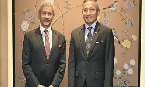 Jaishankar ने सिंगापुर के विदेश मंत्री से मुलाकात की