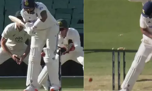 KL Rahul को अजीब तरीके से किया गया आउट KL Rahul को अजीब तरीके से किया गया आउट